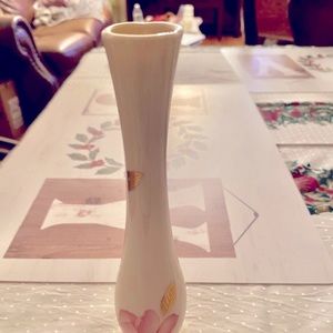 Vintage Lenox floral bud vase